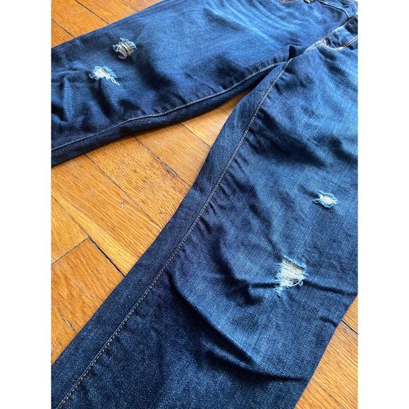 GAP 1969 'Always Skinny' Distressed Jeans sz 28/6a - Picture 6 of 14